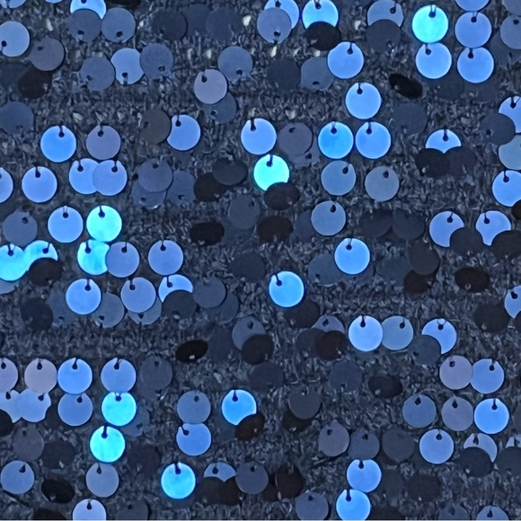 Madewell Sweater Vest Womens Navy Blue Sequins Embellished Knit Wool Blend M - Picture 3 of 6